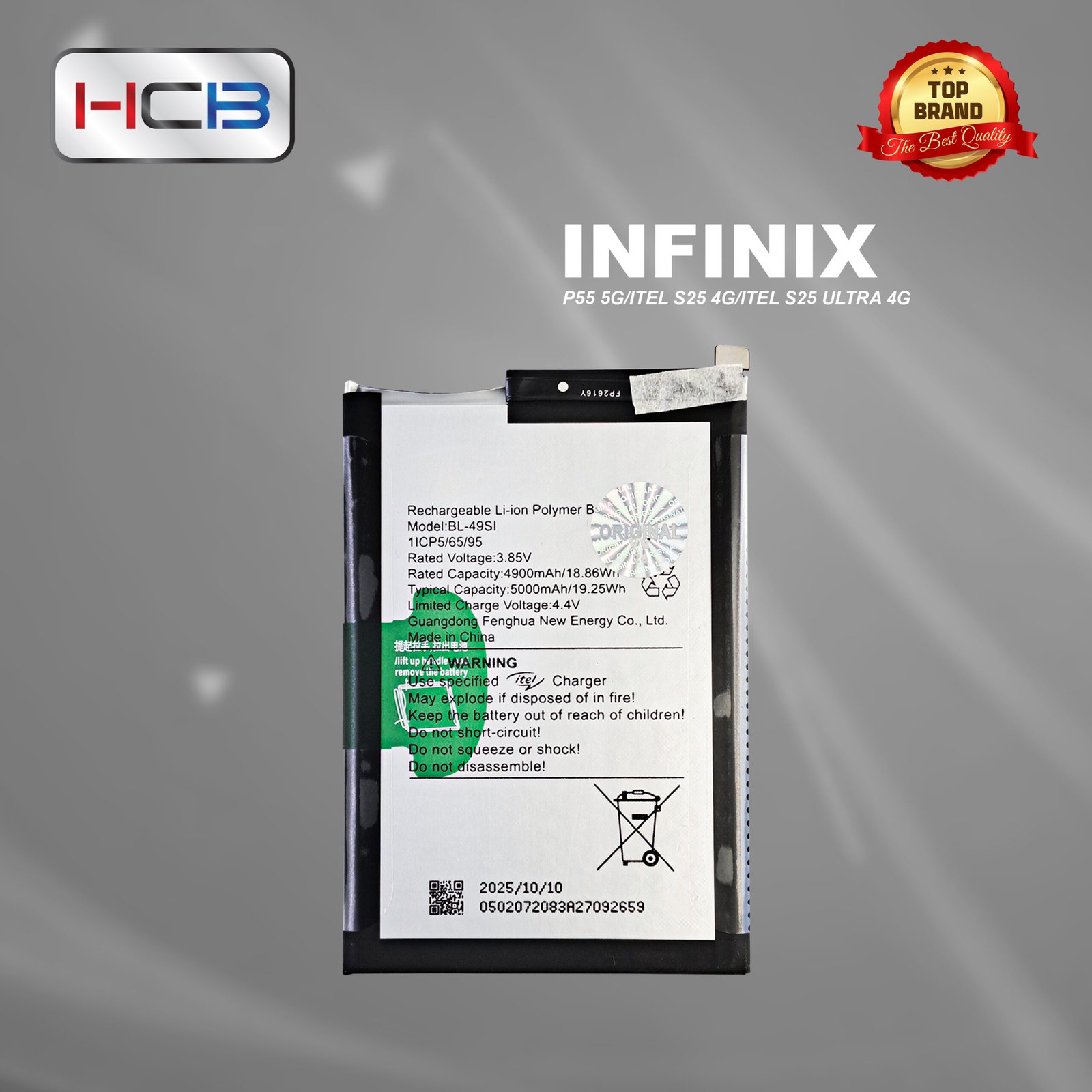 baterai infinix bl 49fx original bplus 100% baterai infinix bl 49fx original bplus 100%