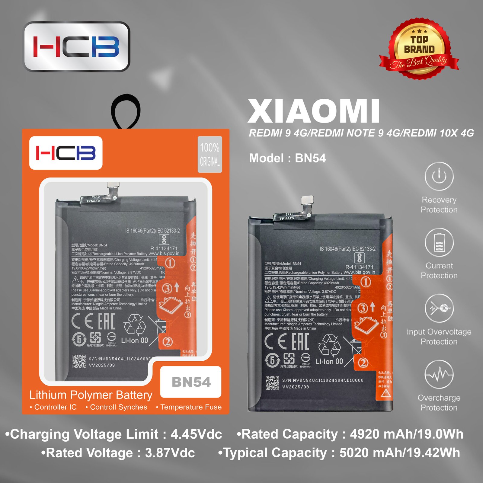 baterai xiaomi xr original bplus 100% baterai xiaomi xr original bplus 100%