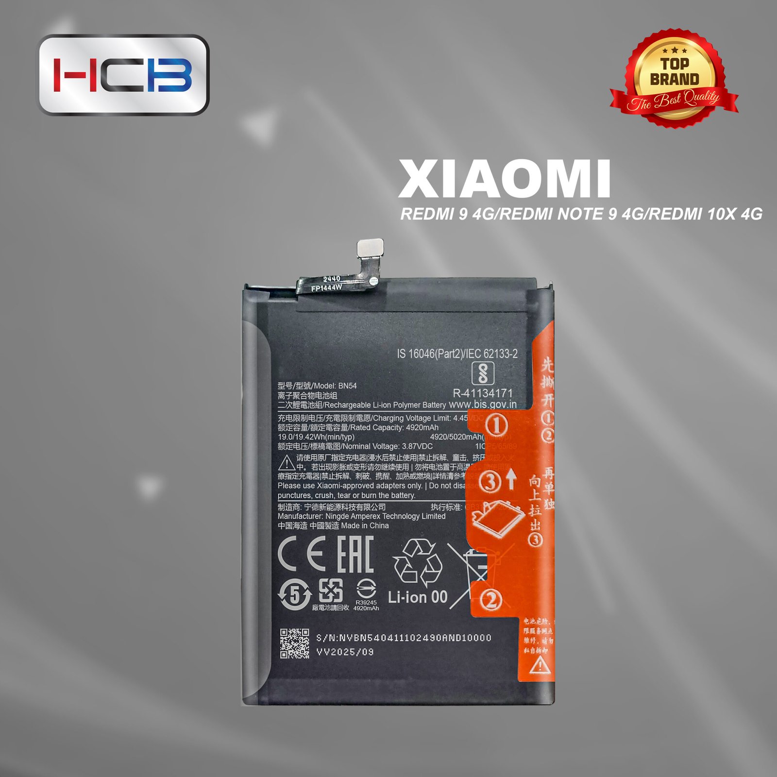 baterai xiaomi xr original bplus 100% baterai xiaomi xr original bplus 100%
