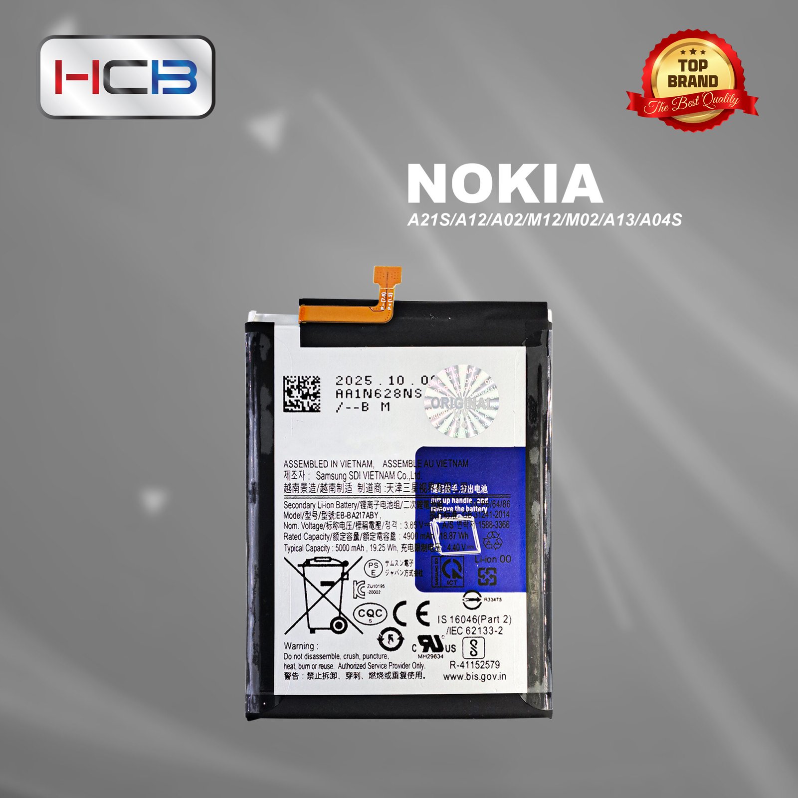 BATERAI SAMSUNG EB-BA217ABY ORIGINAL BPLUS 100% - Gambar 3